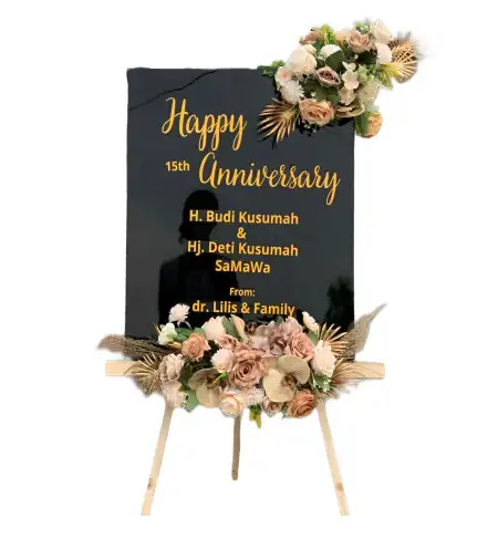 Papan Bunga Akrilik Mimika Tengah