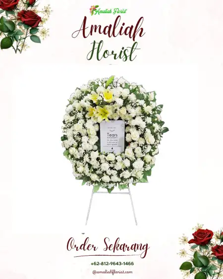 Krans Bunga Duka Mimika Tengah